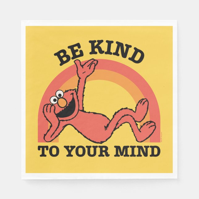 Sesame Street | Elmo Be Kind to Your Mind Napkin (Front)