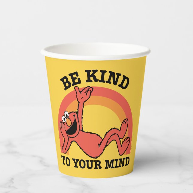 Sesame Street | Elmo Be Kind to Your Mind Paper Cups (Front)