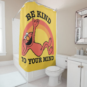Sesame Street   Elmo Be Kind to Your Mind Shower Curtain