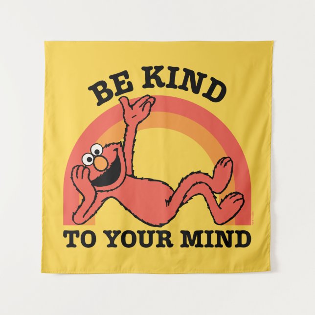 Sesame Street | Elmo Be Kind to Your Mind Tapestry (Front)