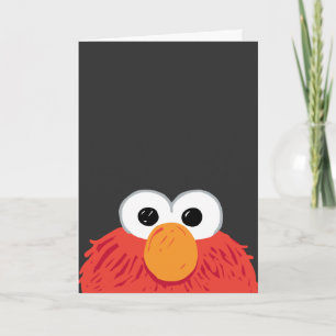 Sesame Street   Elmo Big Face Card
