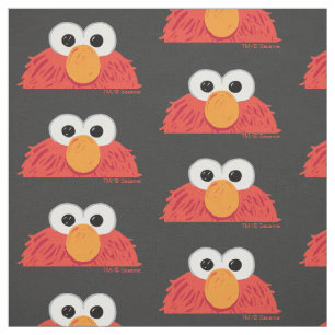 Sesame Street   Elmo Big Face Fabric