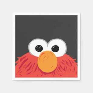 Sesame Street Elmo Big Face Napkin