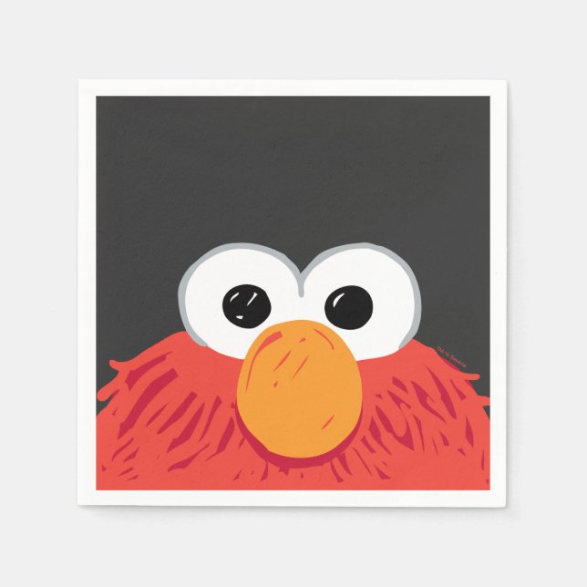 Sesame Street | Elmo Big Face Napkin (Front)