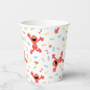 Sesame Street Elmo   Birthday Crayon Paper Cups
