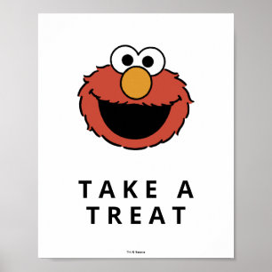 Sesame Street Elmo Birthday Poster