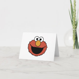 Sesame Street Elmo Birthday Thank You Card
