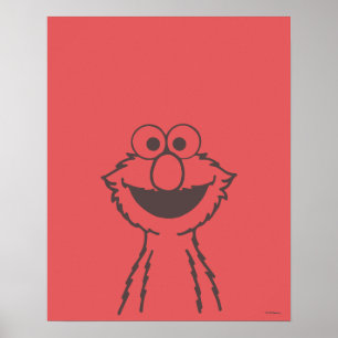 Sesame Street   Elmo Bright Poster