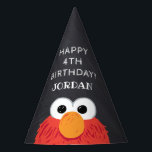 Sesame Street Elmo Chalkboard Birthday Party Hat<br><div class="desc">Celebrate your child's Birthday with these sweet Sesame Street party hats featuring Elmo. Personalise by adding your child's age and name!</div>