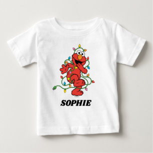Sesame Street   Elmo Christmas Lights Baby T-Shirt