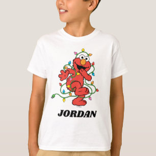 Sesame Street   Elmo Christmas Lights T-Shirt