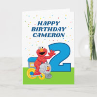 Sesame Street Elmo Chugga Chugga Two Two Birthday