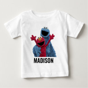 Sesame Street   Elmo & Cookie Monster Baby T-Shirt