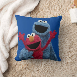 Sesame Street Elmo & Cookie Monster Cushion