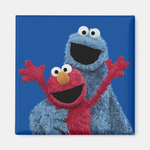 Sesame Street Elmo & Cookie Monster Magnet