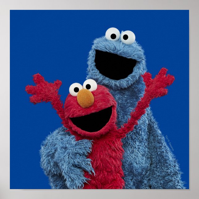 Sesame Street | Elmo & Cookie Monster Poster (Front)
