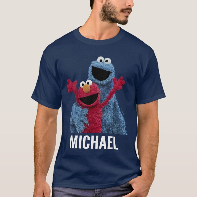 Sesame Street | Elmo & Cookie Monster T-Shirt (Front)