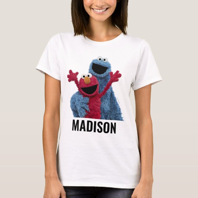 Sesame Street | Elmo & Cookie Monster T-Shirt (Front)