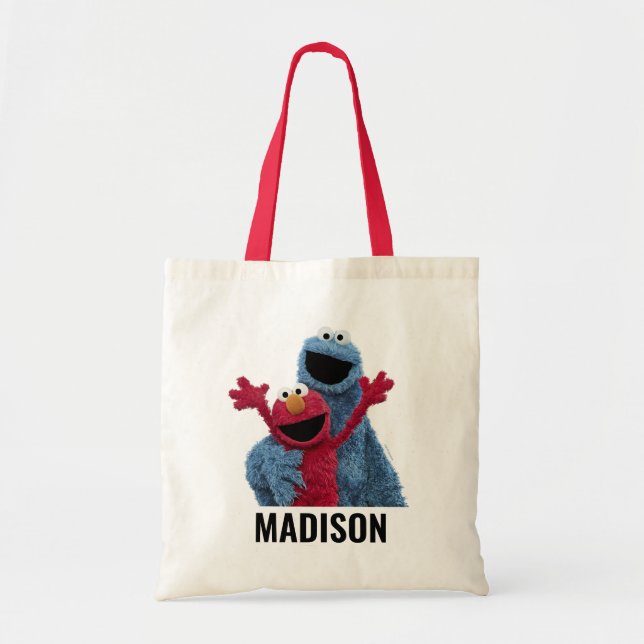 Sesame Street | Elmo & Cookie Monster Tote Bag (Front)