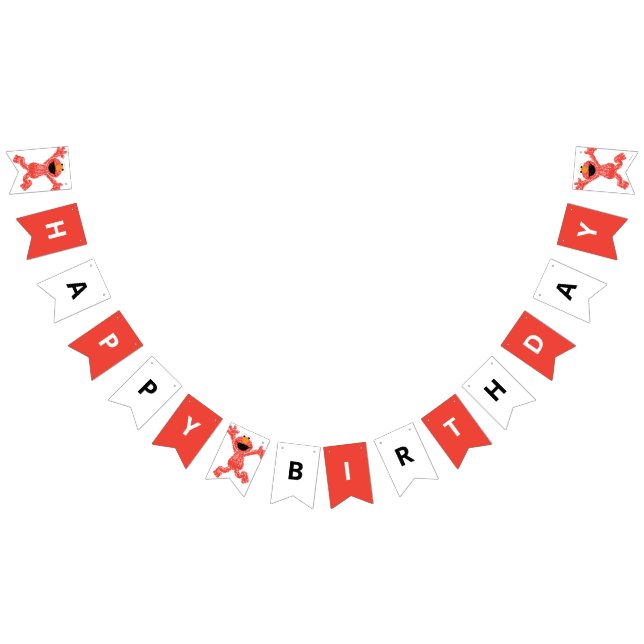 Sesame Street Elmo | Crayon Birthday Bunting (All)