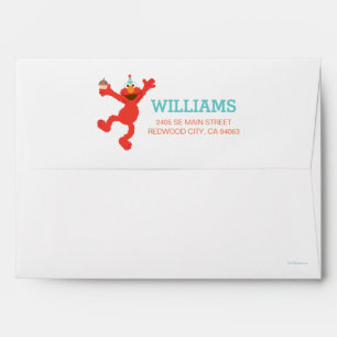 Sesame Street Elmo - Cupcake & Confetti Birthday Envelopes