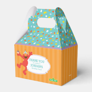 Sesame Street Elmo - Cupcake & Confetti Birthday Favour Box