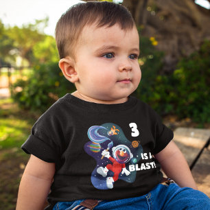 Sesame Street Elmo & Dorothy in Outer Space Baby T-Shirt