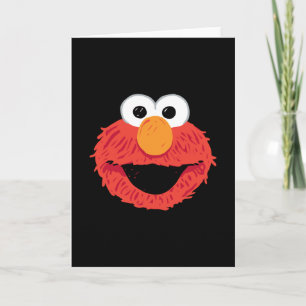 Sesame Street   Elmo Face Card