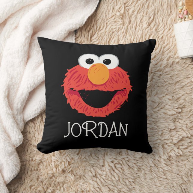 Sesame Street | Elmo Face Cushion (Blanket)