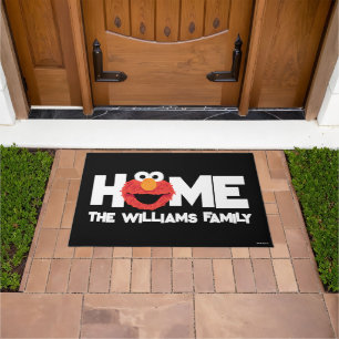 Sesame Street Elmo Face Doormat