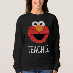 Sesame Street Elmo Face Teacher Sweatshirt
