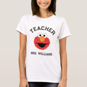 Sesame Street Elmo Face Teacher T-Shirt