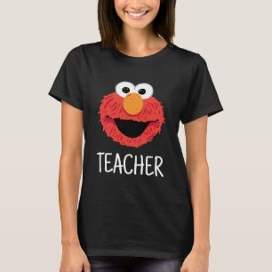 Sesame Street Elmo Face Teacher T-Shirt