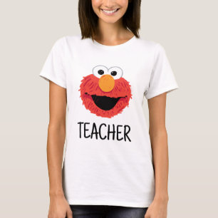 Sesame Street   Elmo Face Teacher T-Shirt