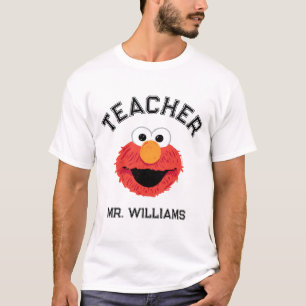 Sesame Street   Elmo Face Teacher T-Shirt