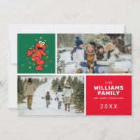 Sesame Street | Elmo Family Photo Holiday