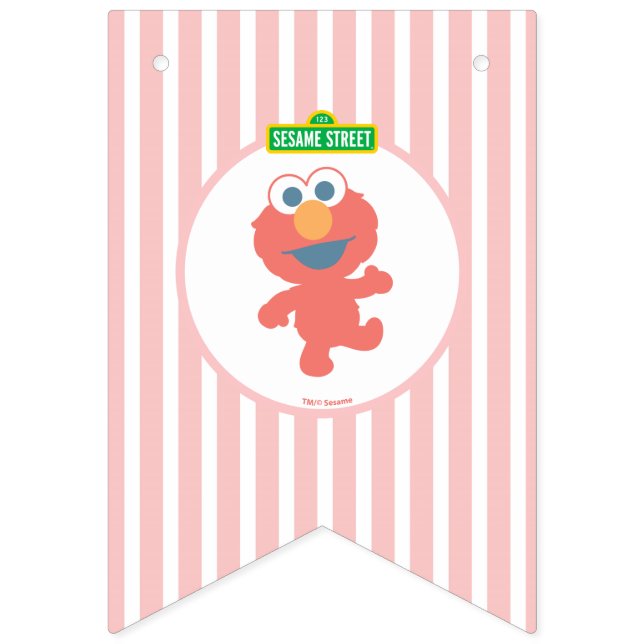 Sesame Street | Elmo - First Birthday Bunting (First Flag)