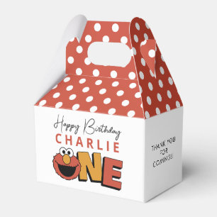 Sesame Street Elmo - First Birthday Favor Boxes