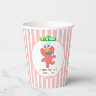Sesame Street   Elmo - First Birthday  Paper Cups