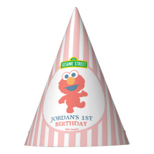 Sesame Street   Elmo - First Birthday Party Hat