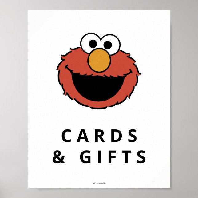 Sesame Street | Elmo - First Birthday Poster (Front)