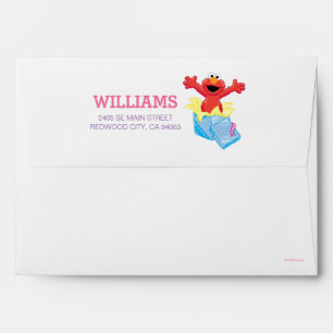 Sesame Street Elmo Girls Birthday Envelopes