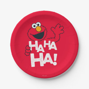 Sesame Street   Elmo - Ha Ha Ha! Paper Plate