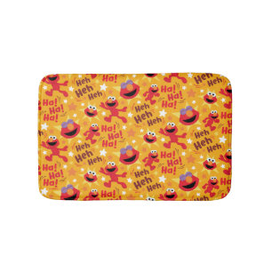 Sesame Street Elmo Ha! Ha! Ha! Pattern Bath Mat