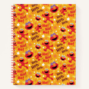 Sesame Street   Elmo Ha! Ha! Ha! Pattern Notebook