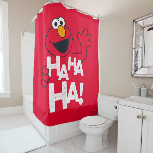 Sesame Street   Elmo - Ha Ha Ha! Shower Curtain