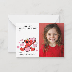 Sesame Street Elmo Heart Photo Card