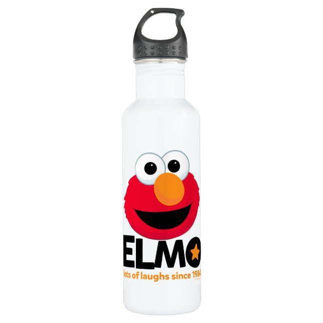 Sesame Street | Elmo Lots of Laughs Since 1984 710 Ml Water Bottle (Front)