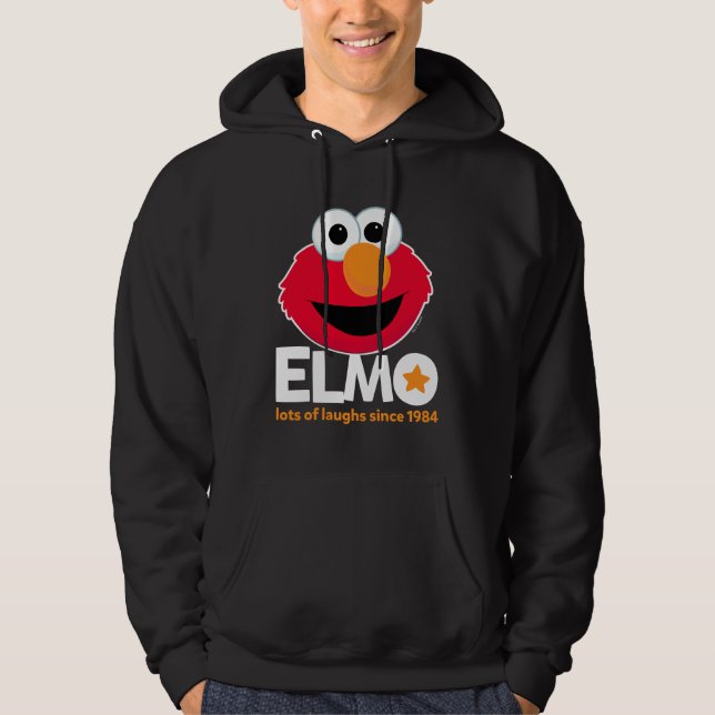 Sesame Street | Elmo Lots of Laughs Since 1984 Hoodie (Front)