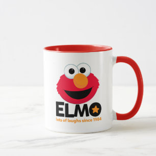 Sesame Street Elmo Lots of Laughs Since 1984 Mug